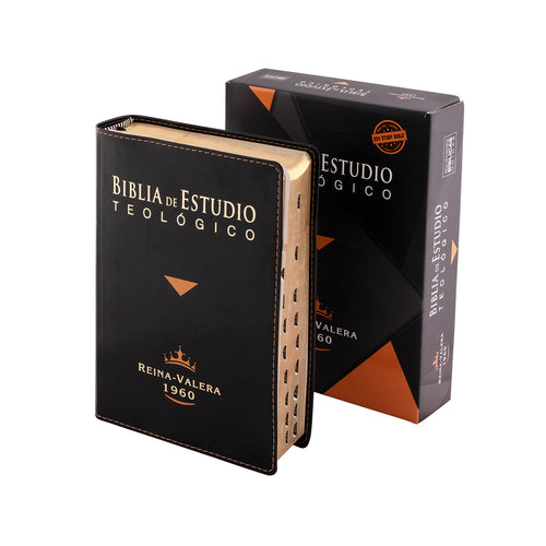 Biblia de Estudio Teológico RVR1960 + Estuche GRATIS + Guía de uso GRATIS