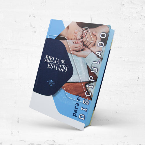 Biblia de Estudio para el Discipulado Tapa dura + Guía de uso GRATIS